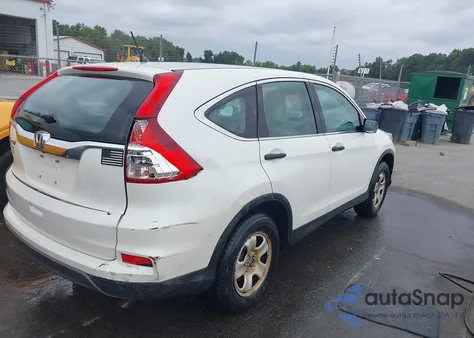 2016 Honda Cr-V Lx из США, поврежденный, VIN 5J6RM3H30GL025432